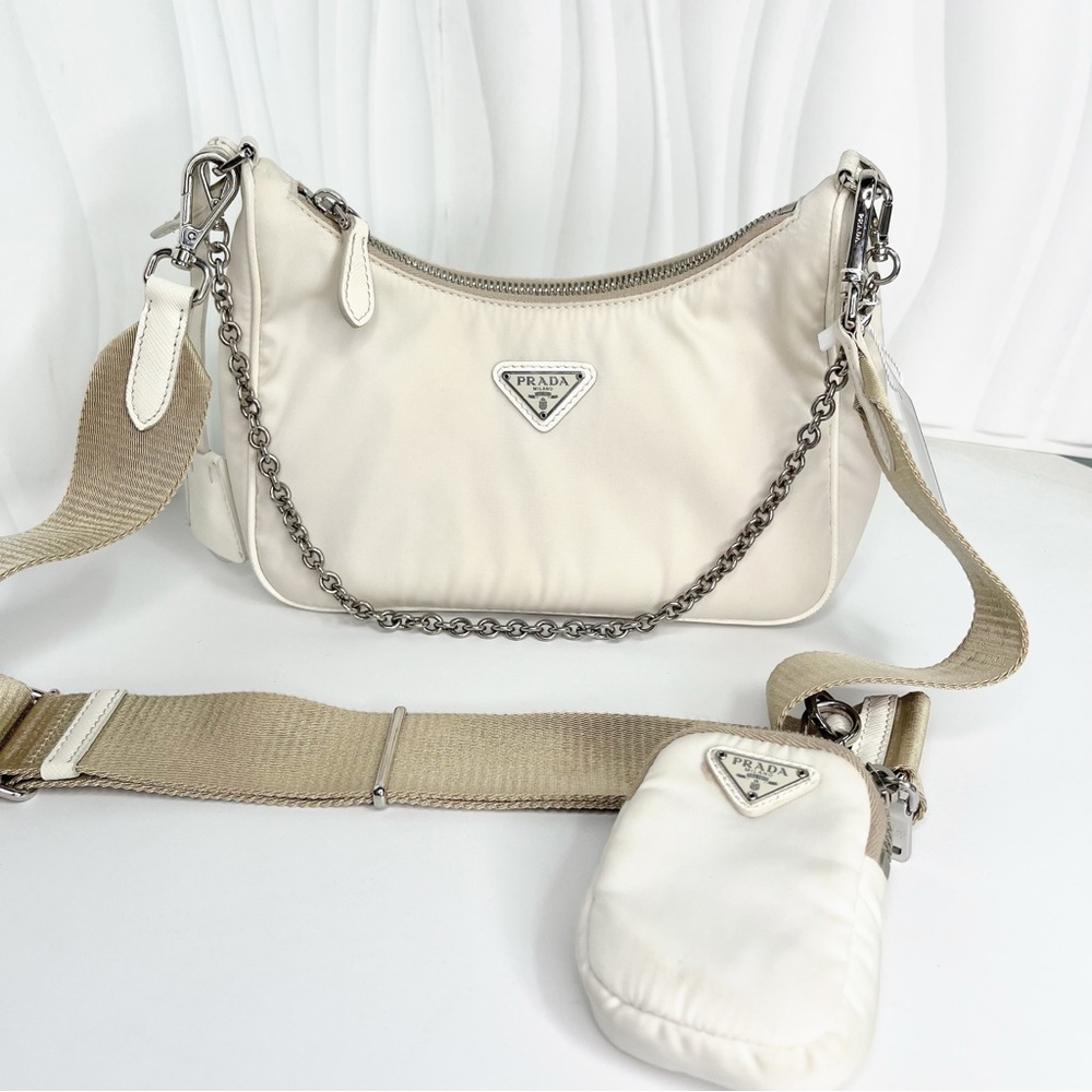 Prada Re-Edition 2005 Re-Nylon Black Crossbody Handbag Purse